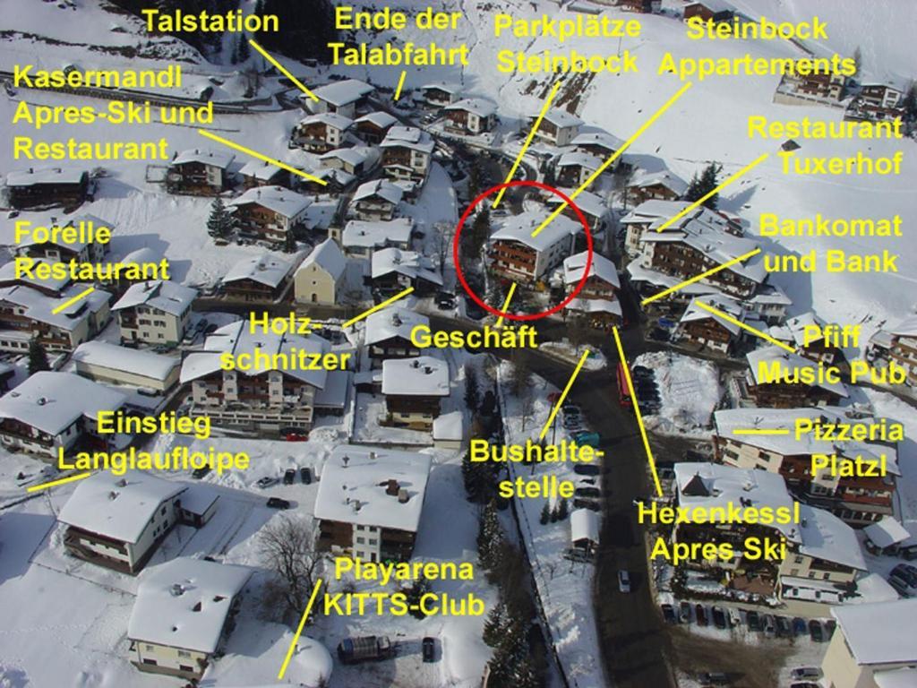 Appartements Steinbock - Ski-In & Ski-Out Tux Extérieur photo